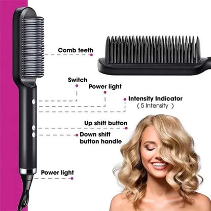 Professional Hair Straightener Brushes