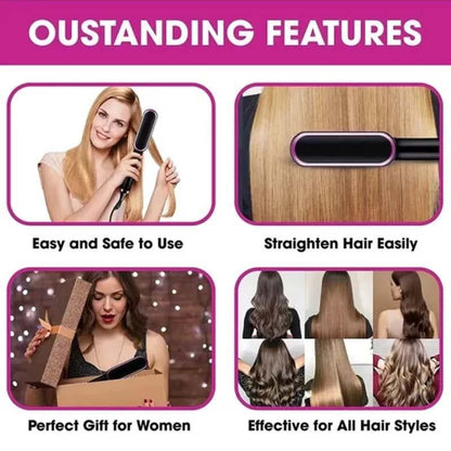 Professional Hair Straightener Brushes