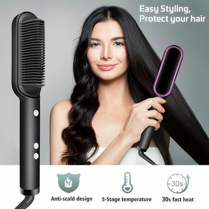 Professional Hair Straightener Brushes